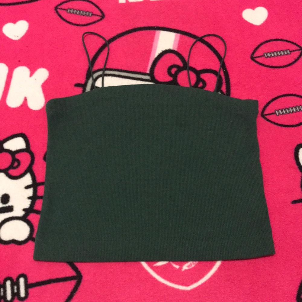 American eagle sage green top